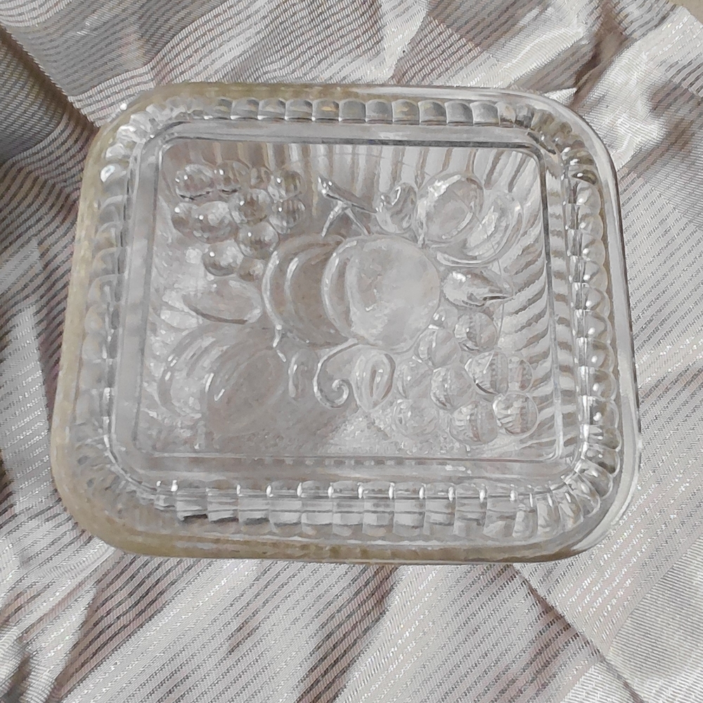 Anchor Hocking Clear Glass Storage Container
